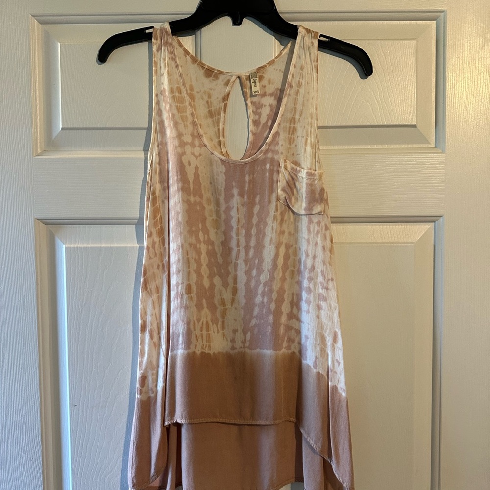 Women's Tie-Dye Sleeveless Top